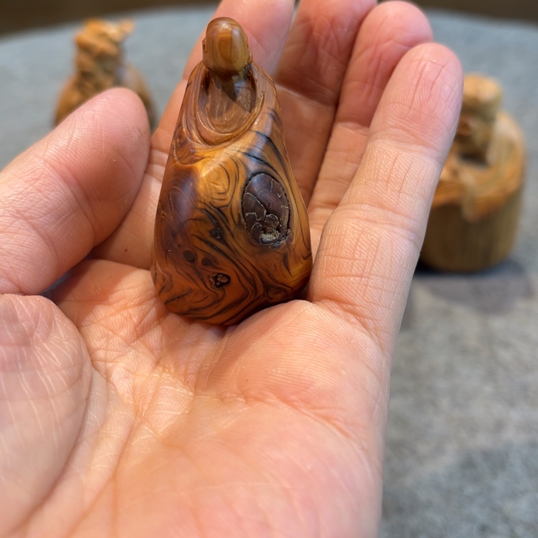 柏木（崖柏）根雕摆件工艺品