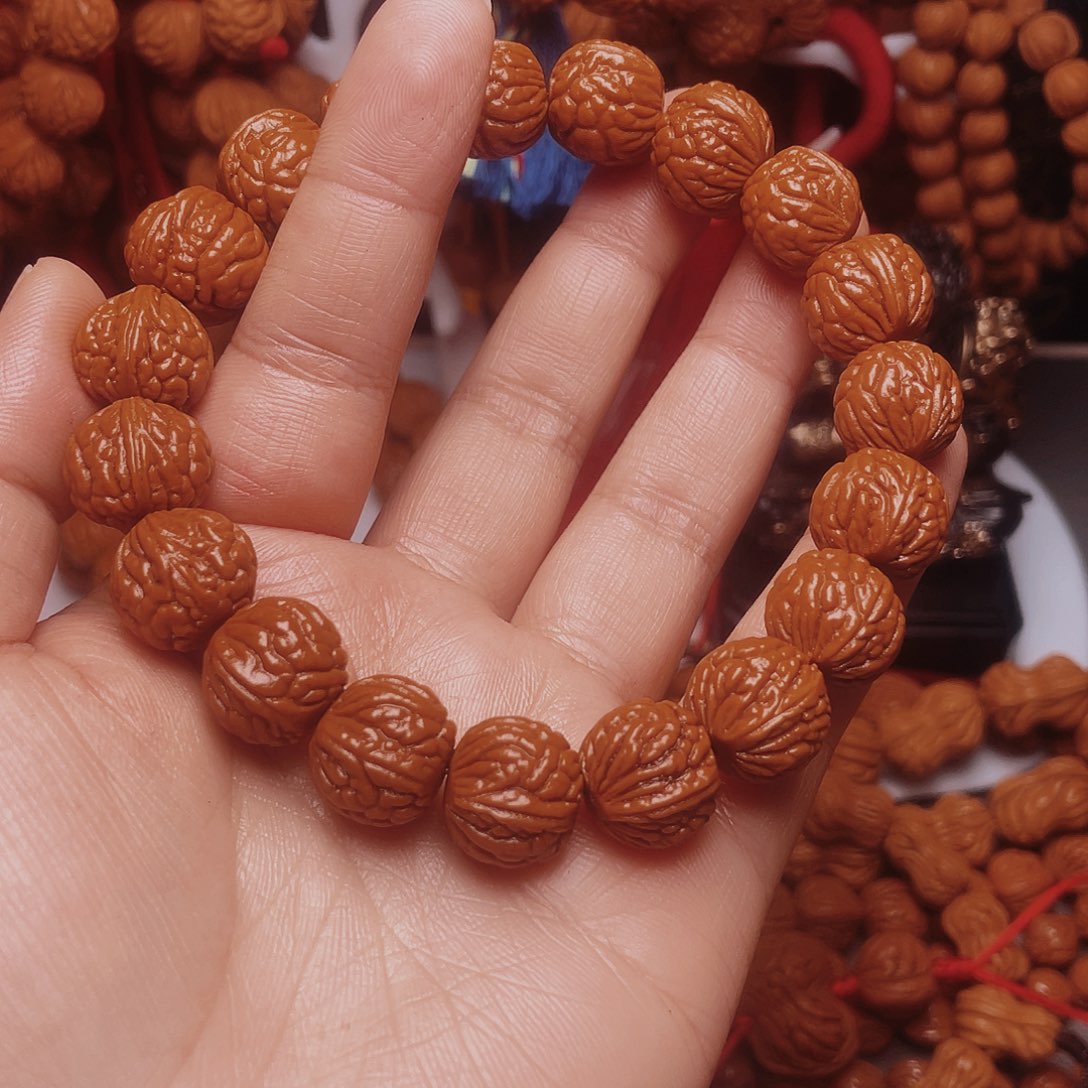 吊坠桃核龙纹桃枭