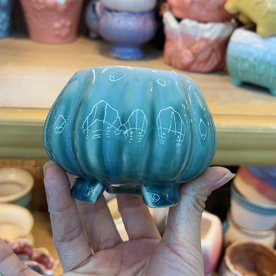 【闪购商品】陶瓷花盆