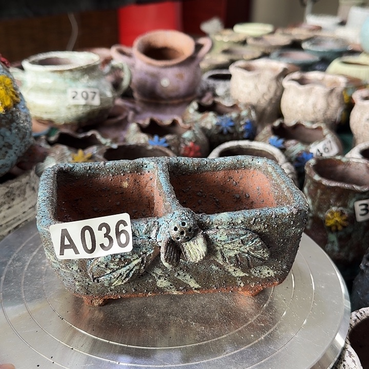 粗陶手工制作多肉