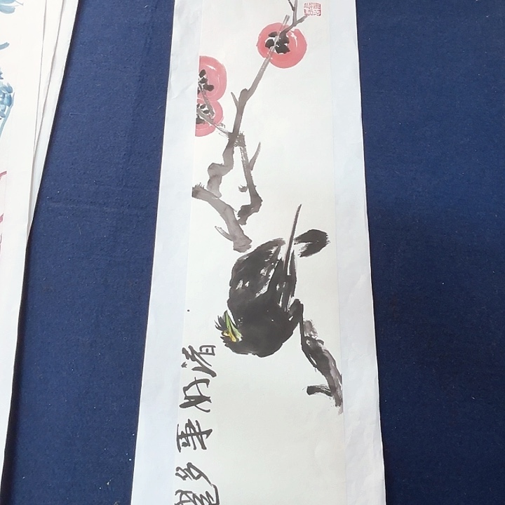 国画崔春刚国画作品70.17cm