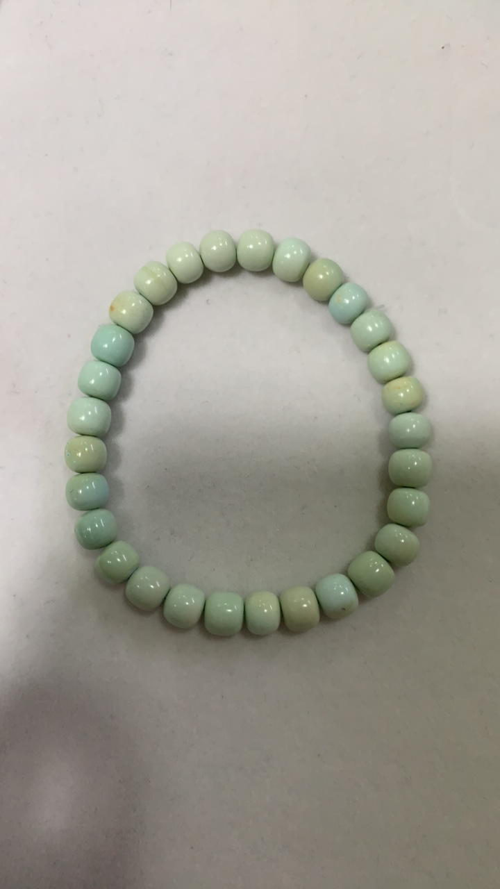 天然原矿绿松石单圈