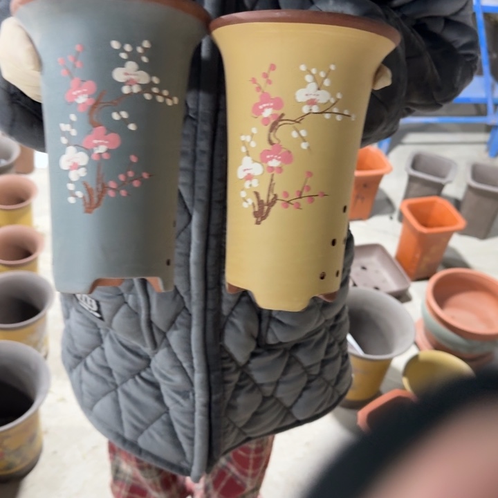 紫砂花盆紫砂花盆口径15/20