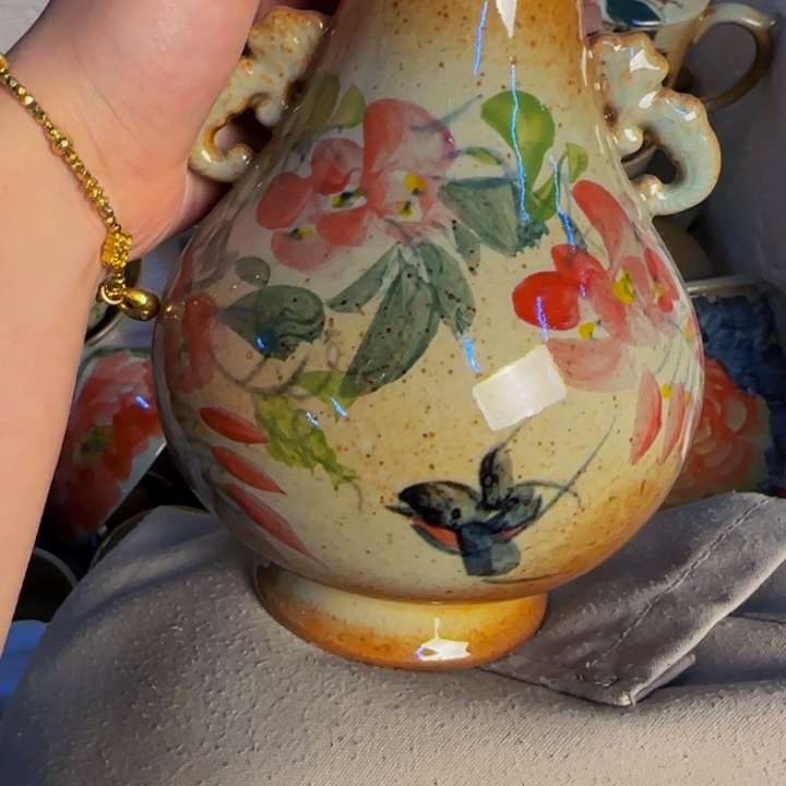 瓷片景德镇陶瓷手工手绘