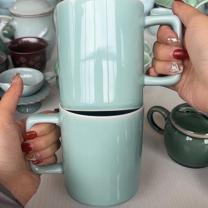 小米茶器龙泉青瓷