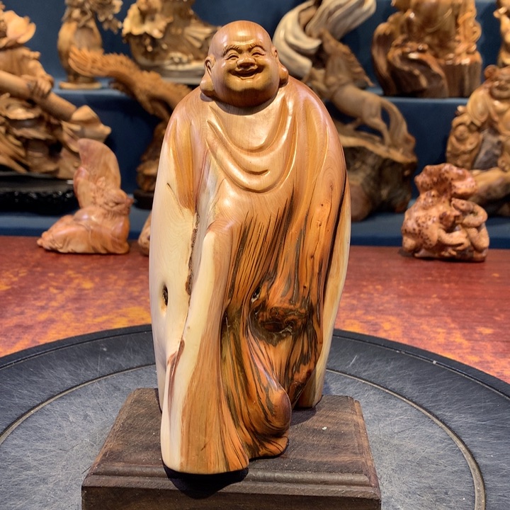 柏木（崖柏）根雕摆件