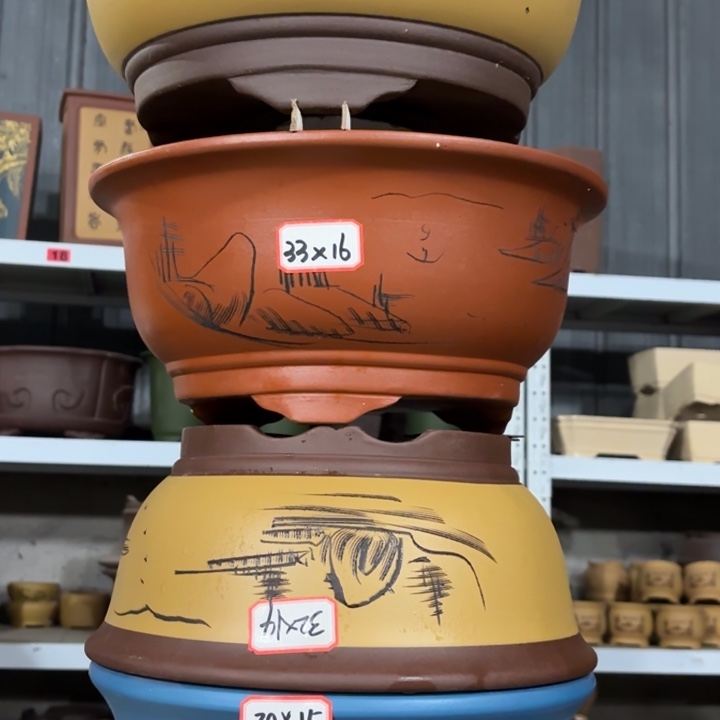 花盆紫砂100-4。      