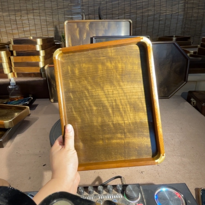 金丝楠金丝楠木文盘