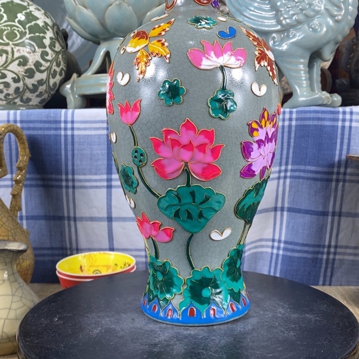 瓶陶泽如花儿盛开了