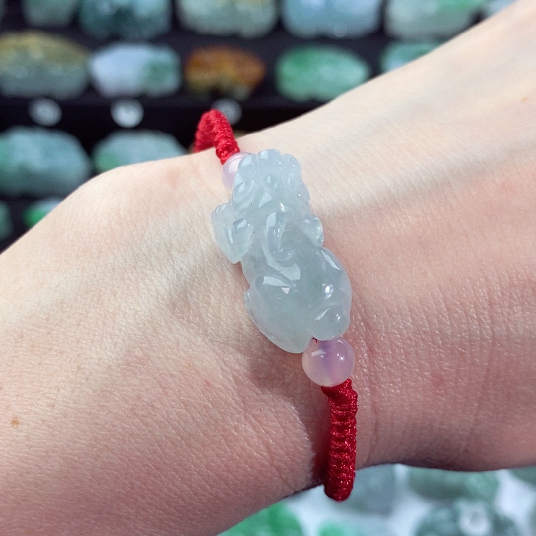 翡翠颈饰未镶嵌天然