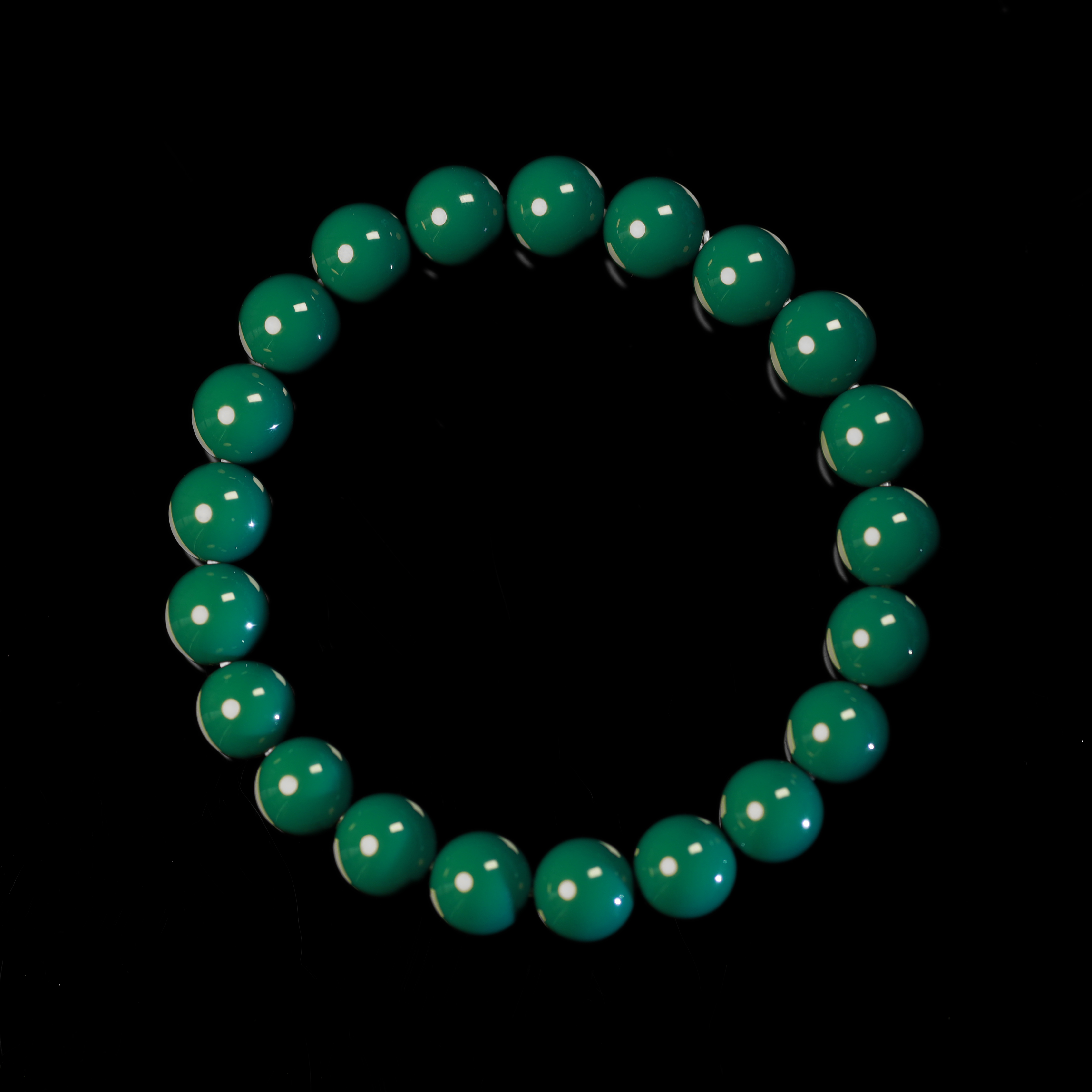 【大吉出品】XY专属-手链地狱色圆珠手串男女款文玩单圈手链