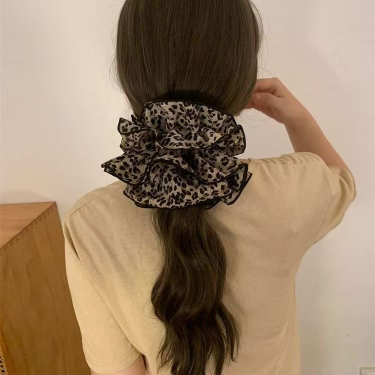 日韩欧美风女复古宫廷发圈发绳纯色简约皮筋百搭