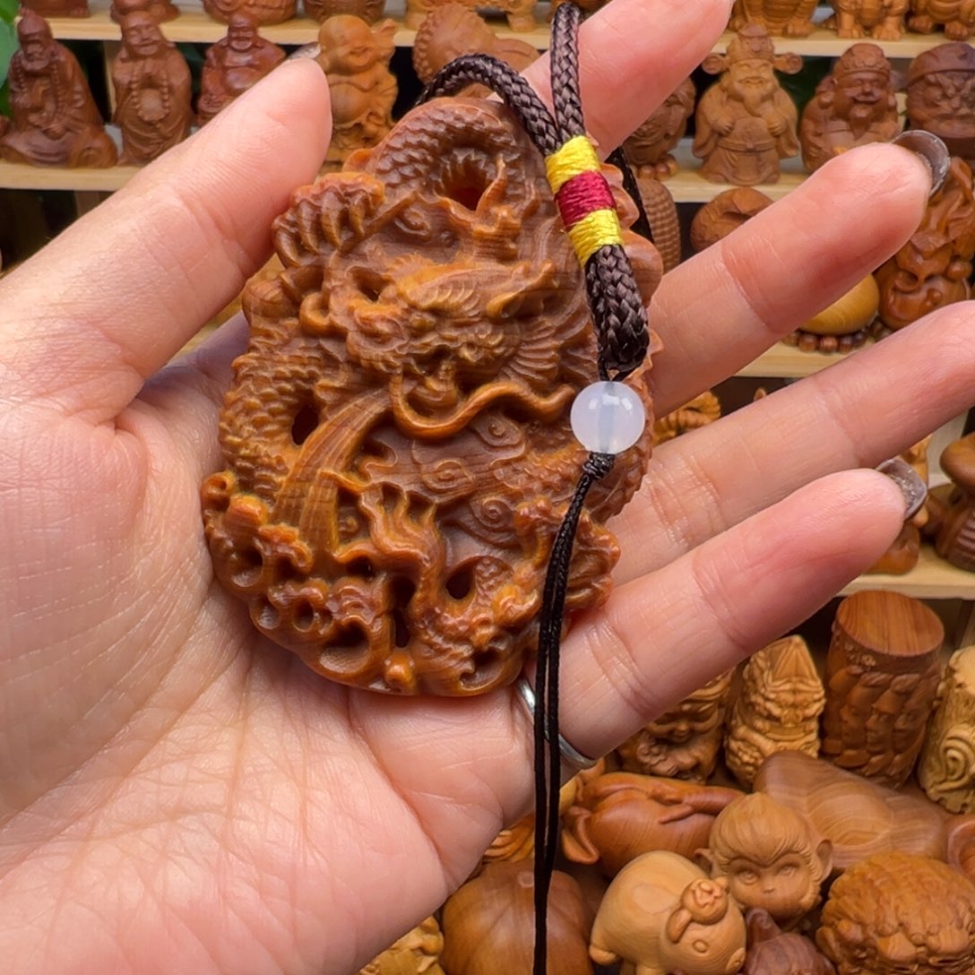 新***陆崖柏太行崖柏手把件