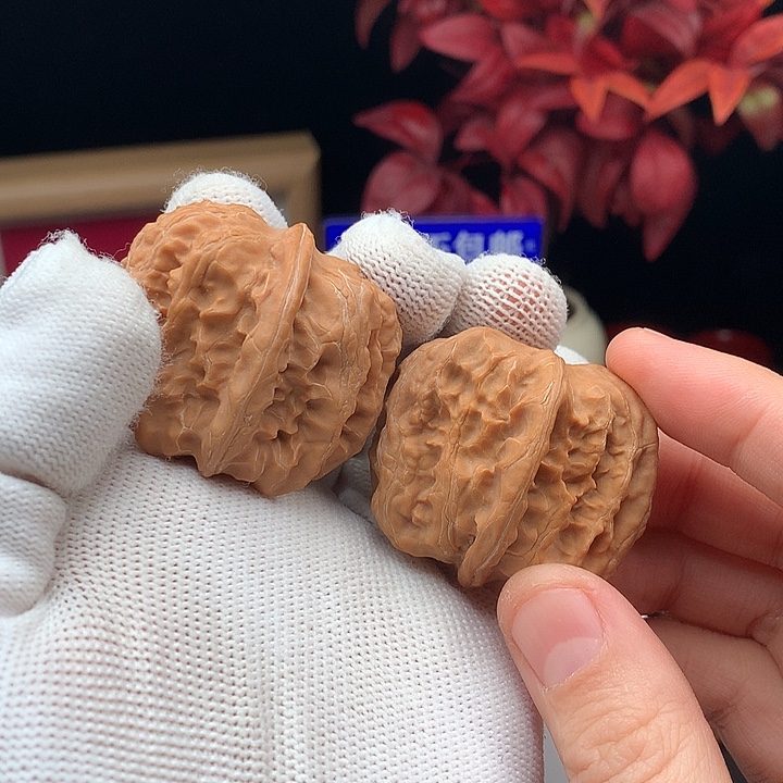 漫***端文玩核桃吊坠方块41