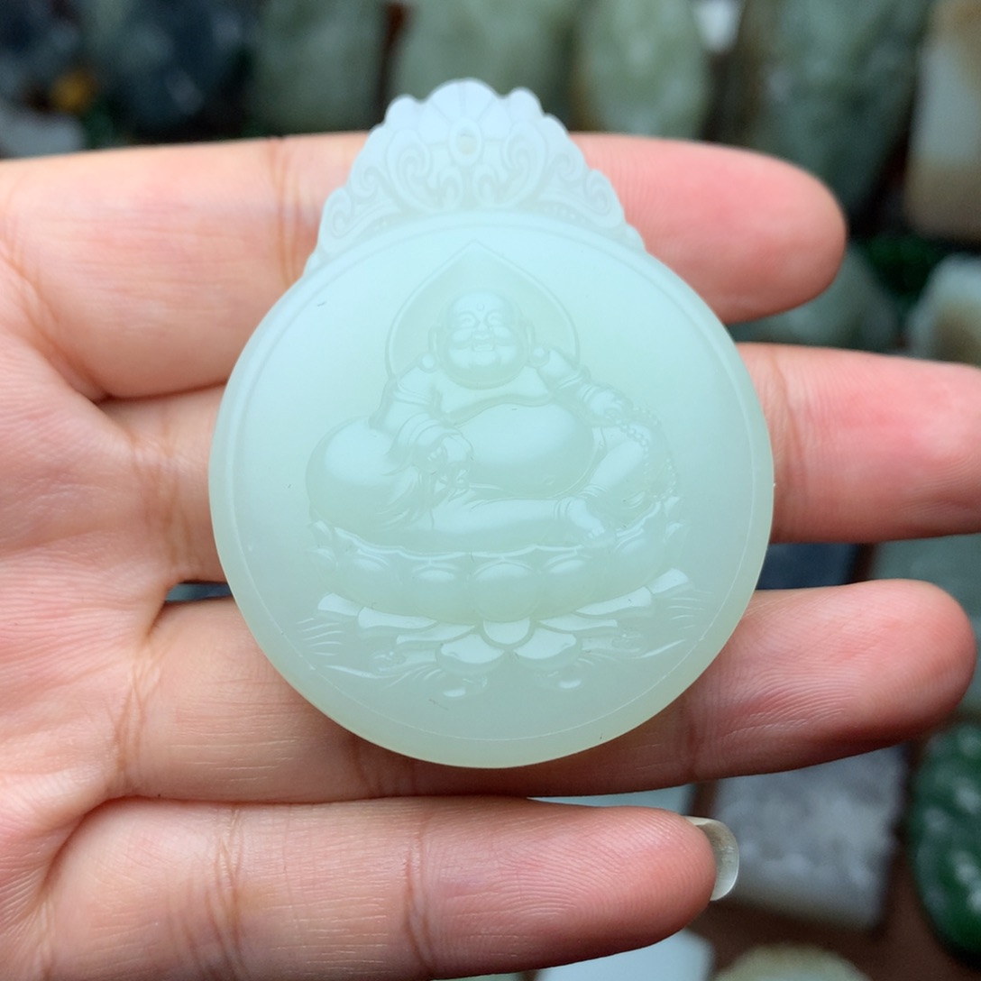 和田玉挂件未镶嵌