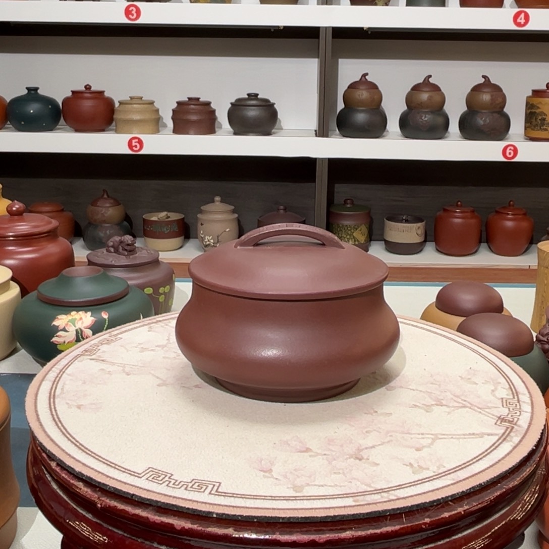 紫砂茶叶罐紫砂罐