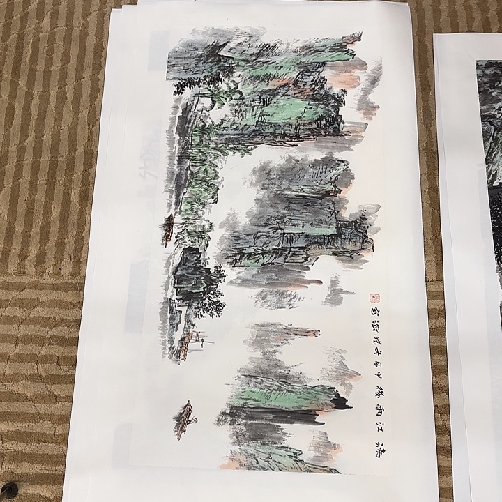 国画花鸟等多种鸟类和100.50