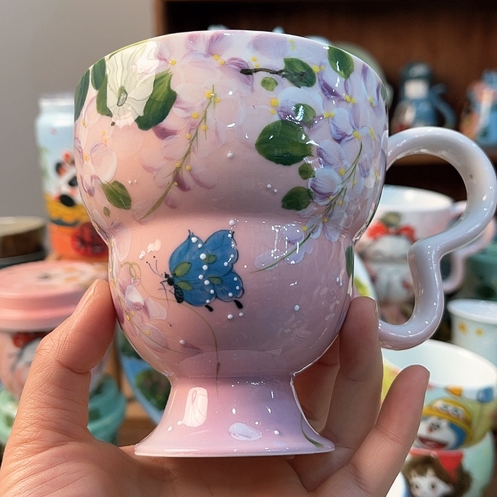 陶景德镇釉下手绘陶瓷 