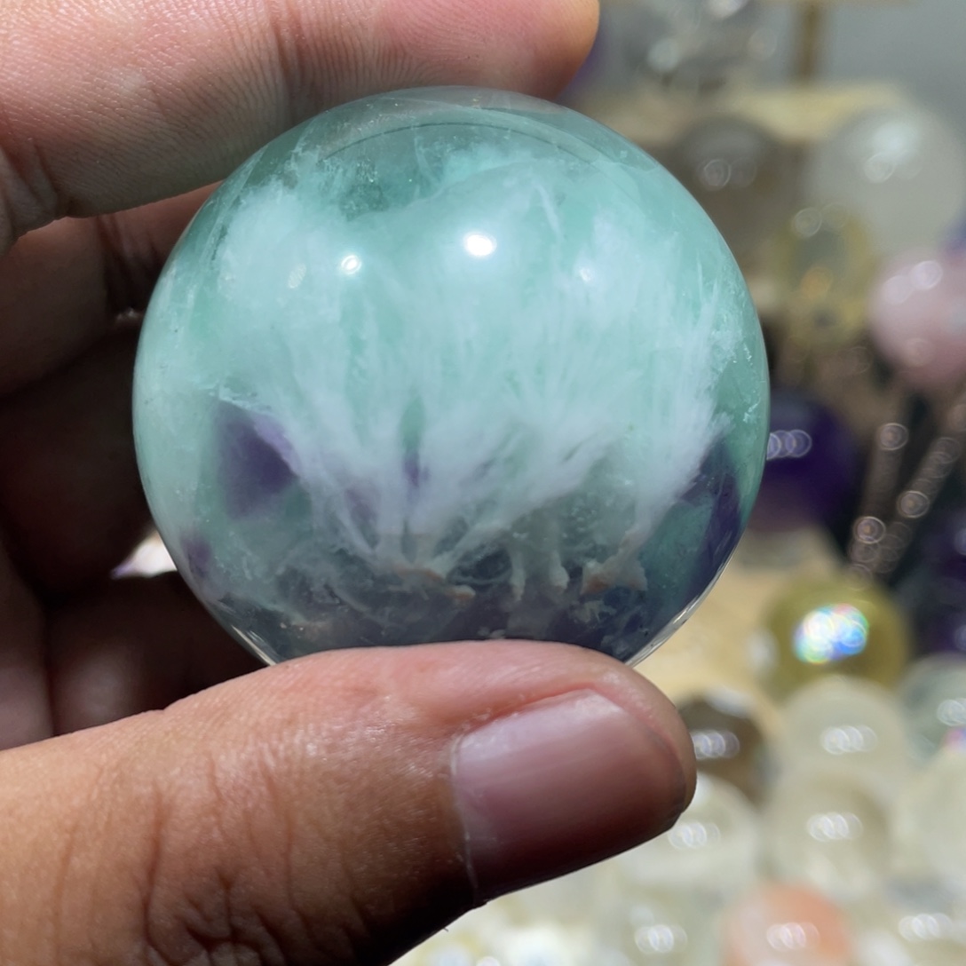 水晶未镶嵌珠宝半成品