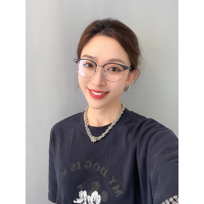 （800-899）25新款男生时尚高级防蓝光眼镜近视防紫外线装饰