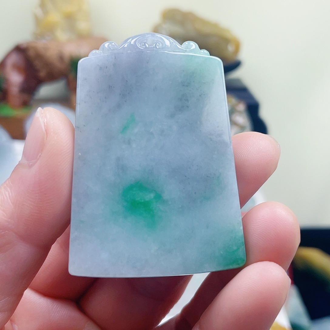 翡翠未镶嵌颈饰22222