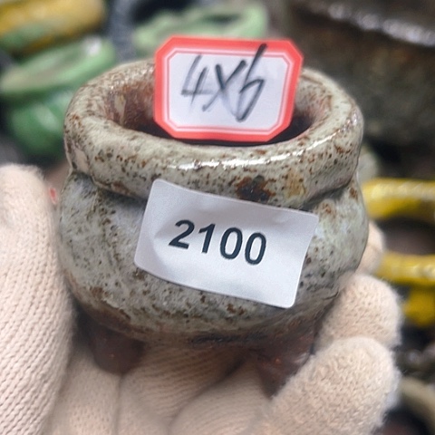 粗陶花盆手工花盆制作就这样