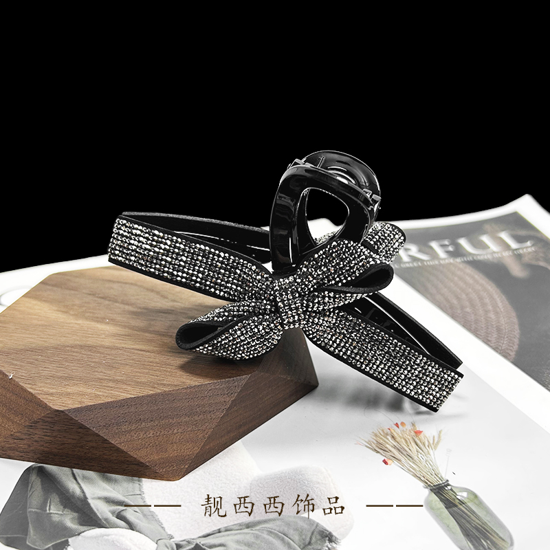 【LXX靓西西】344 抓夹11厘米法式优雅气质全盘发抓夹