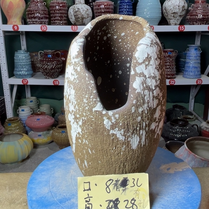 景德镇陶瓷花盆花器865