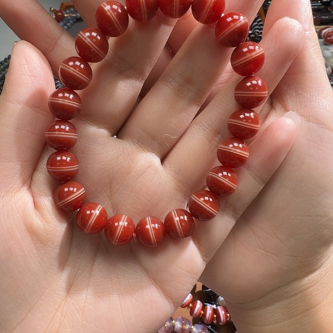 陈***前玛瑙/玉髓未镶嵌手串