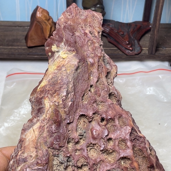 可***萌石材戈壁牧民美石原石