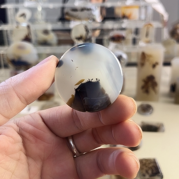 玛瑙/玉髓吊坠(不含链)未镶嵌