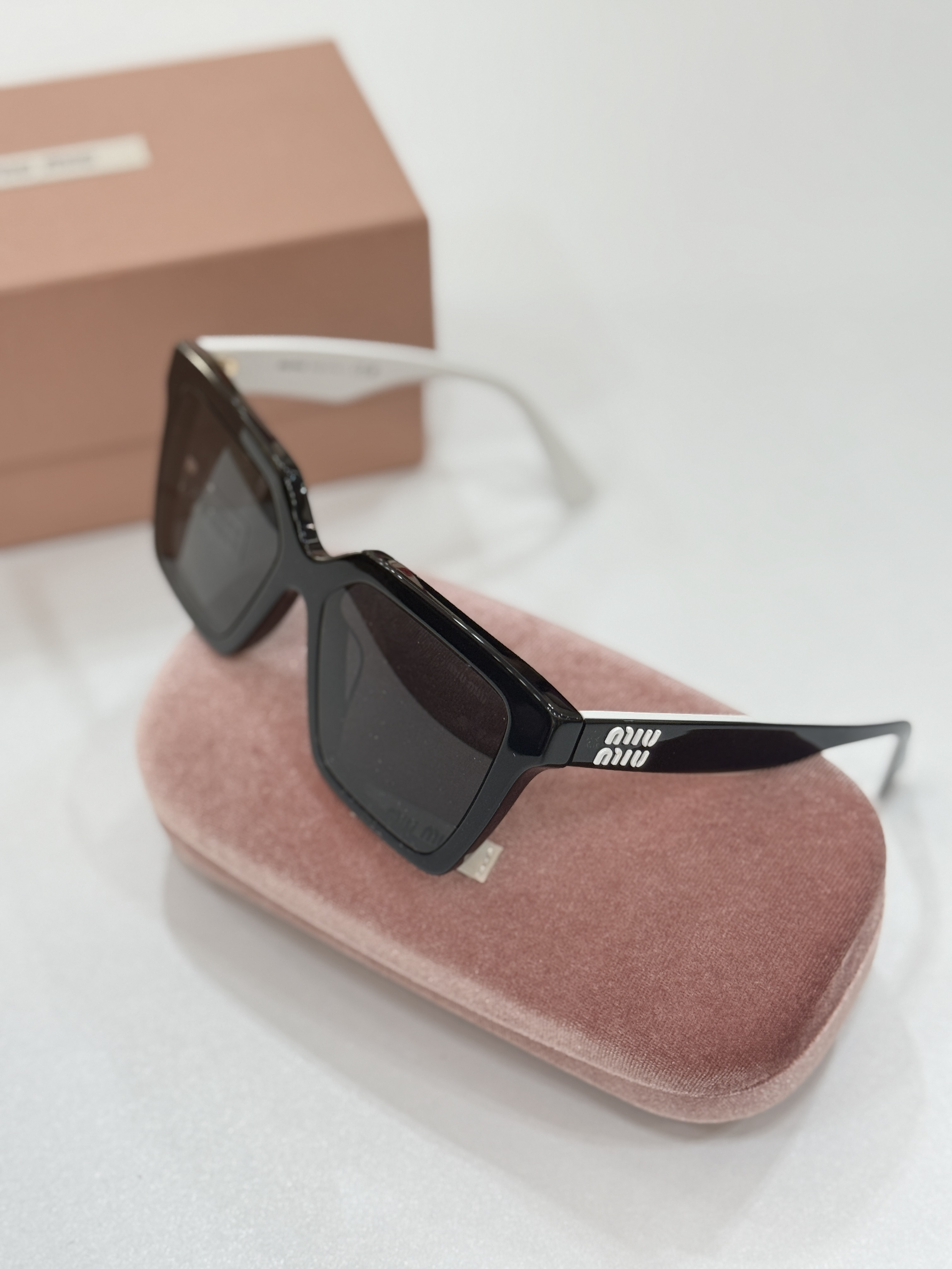 95新 MIU MIU/缪缪 夏七中古/miumiu6539/眼镜