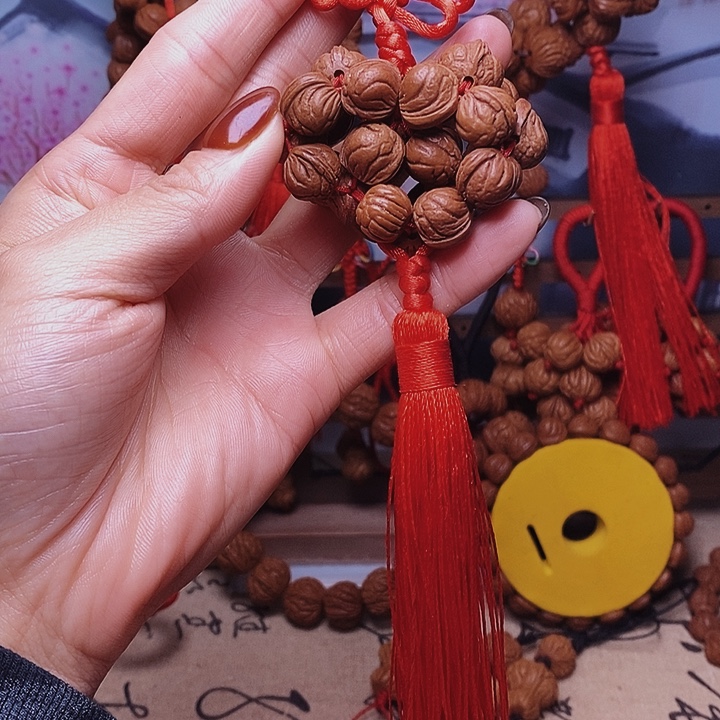 吊坠桃核龙纹桃枭