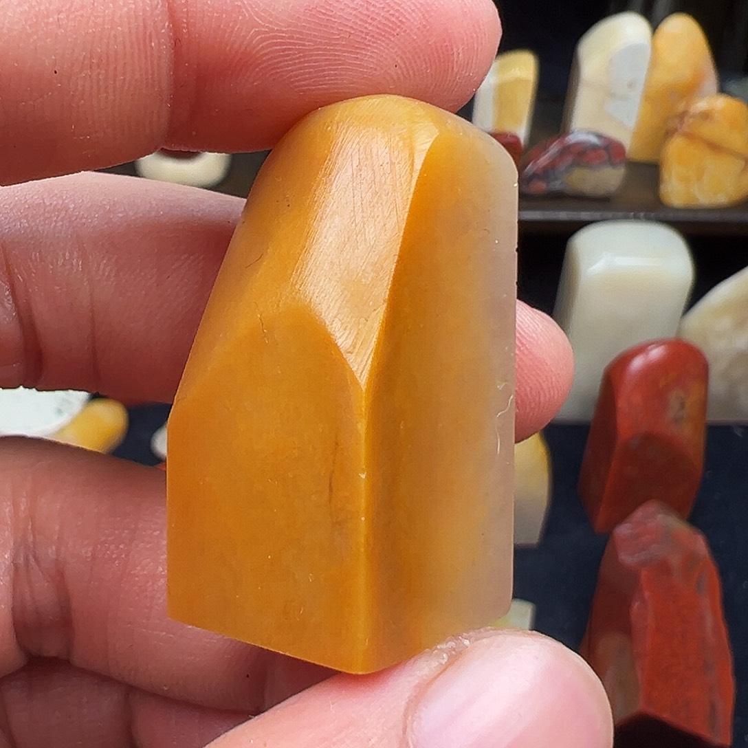 寿山石印石聽*者寿山石