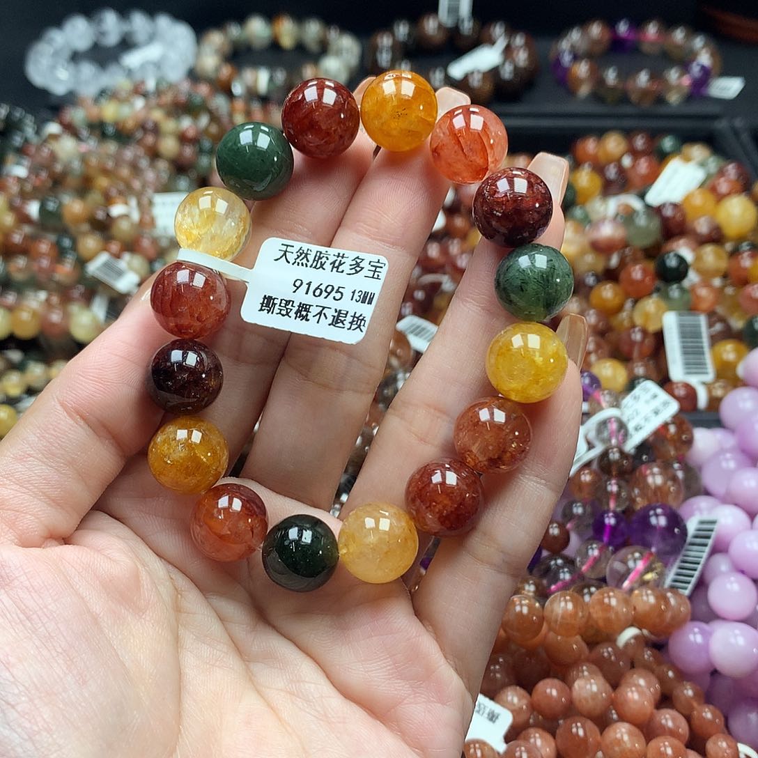 未镶嵌手链水晶，