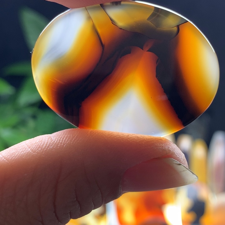 玛瑙/玉髓颈饰未镶嵌196