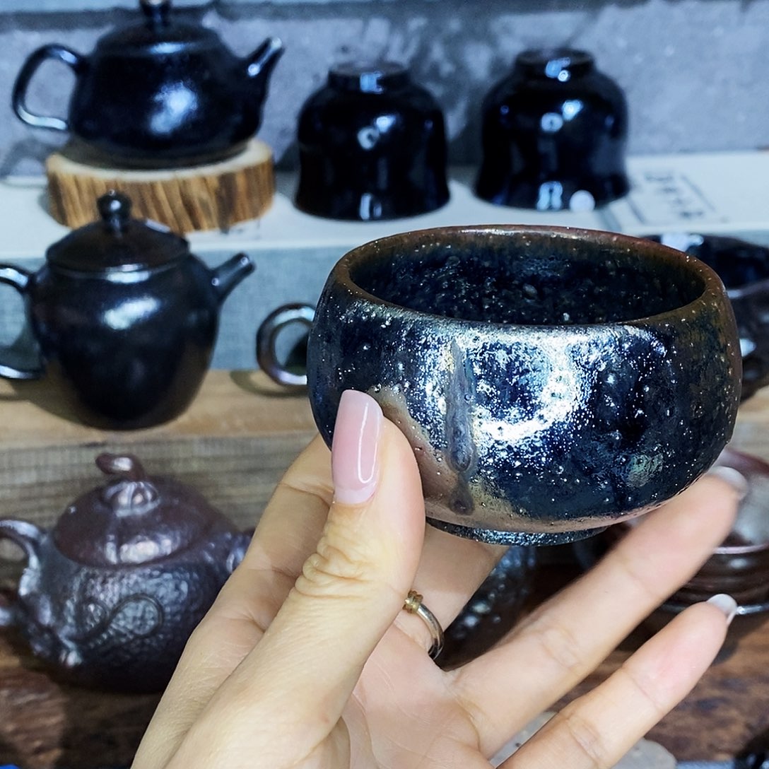 杯韩**~云南建水紫陶柴烧