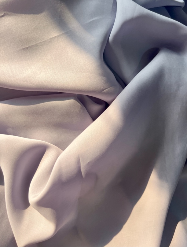 （香芋紫）丝苎麻做裙子，衬衫，新中式，旗袍