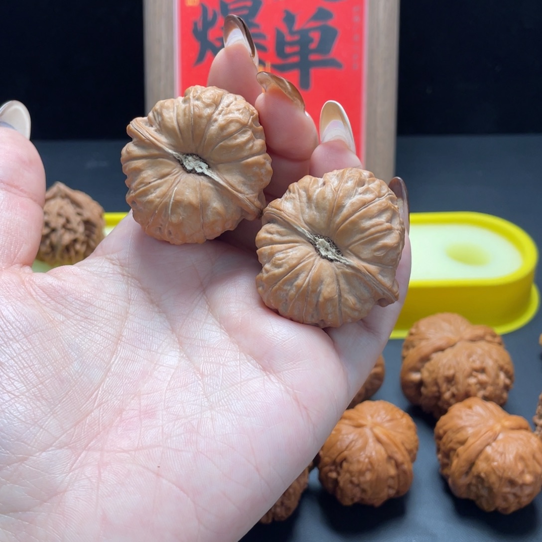刘***)吊坠文玩核桃南瓜墩41