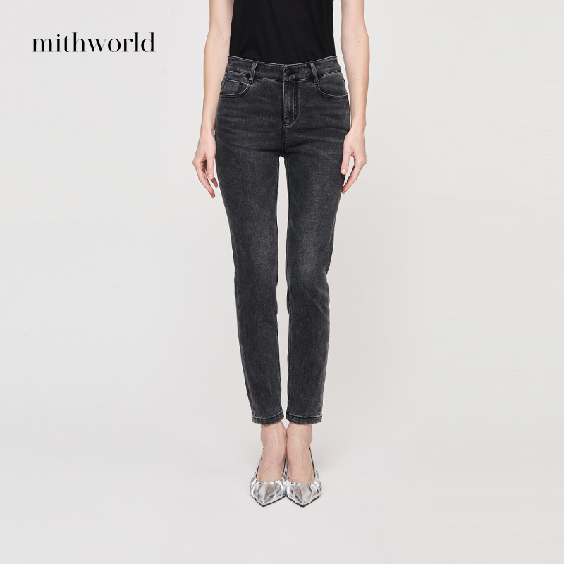 mithworld【商场同款】修身小脚裤子牛仔裤  W1FFB5289E7C
