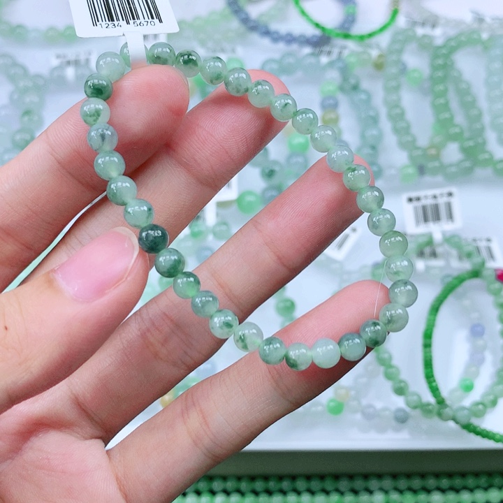 未镶嵌手链翡翠翡翠