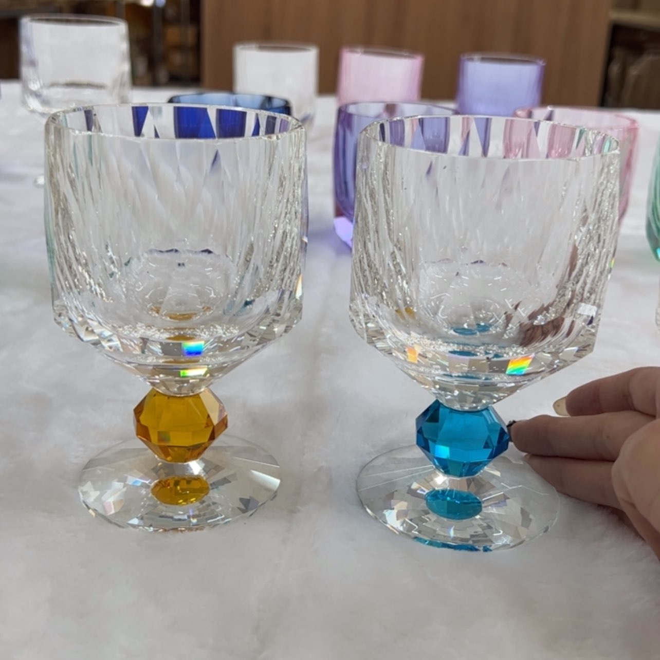 【闪购商品】赤*k9白兰地杯如图两个…