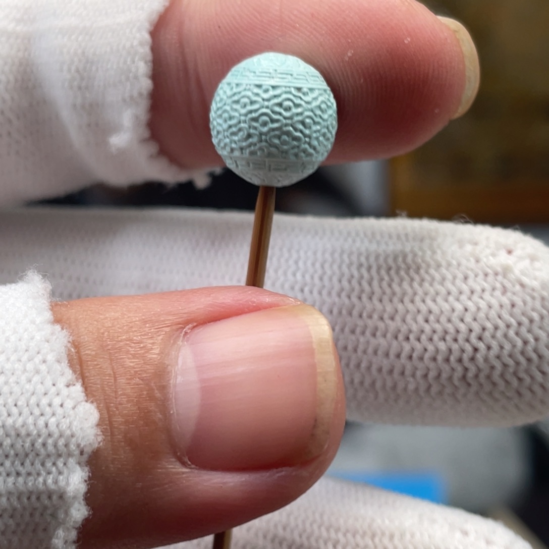 绿松石未镶嵌挂件