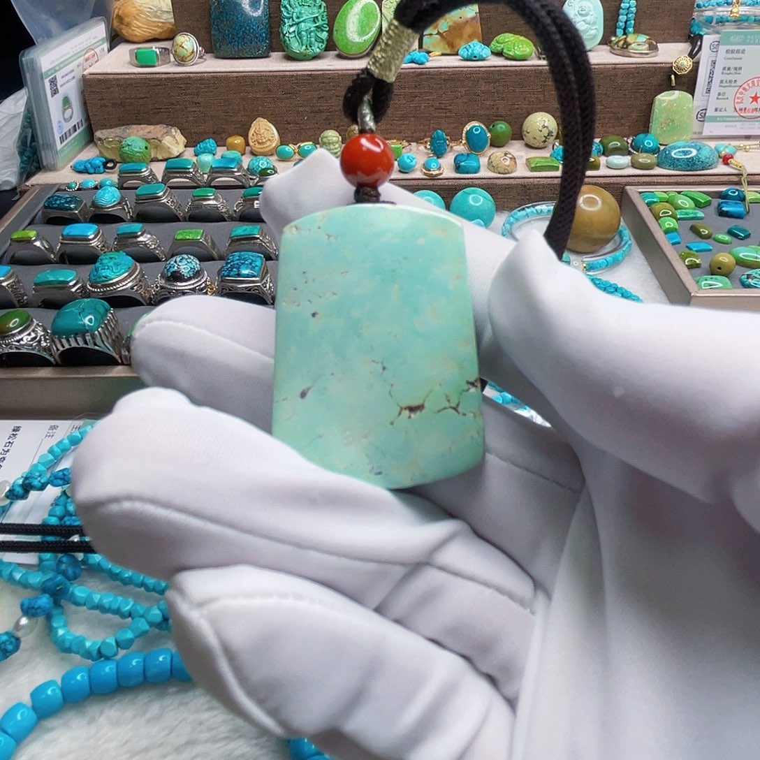 绿松石珠宝奇石未镶嵌