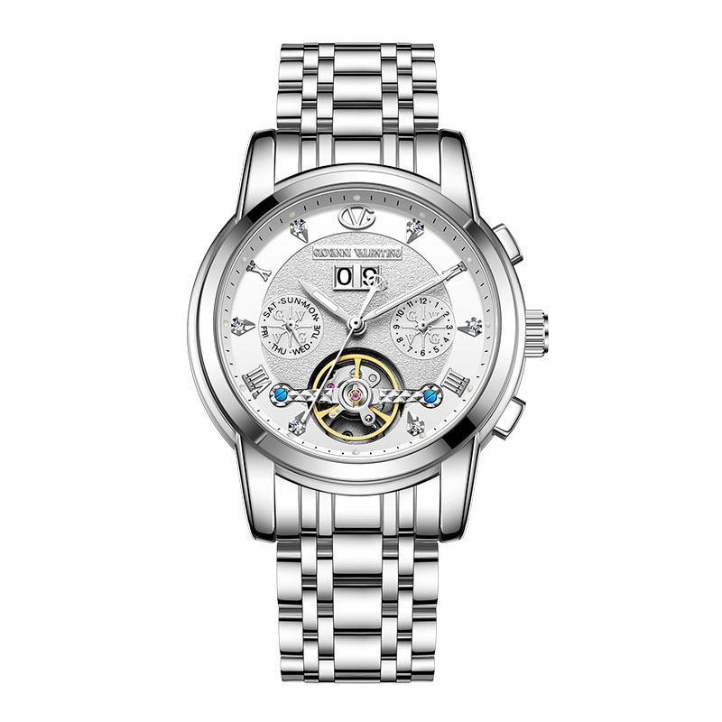 【四海专属】名匠系列镂空高档男士机械表GV8608