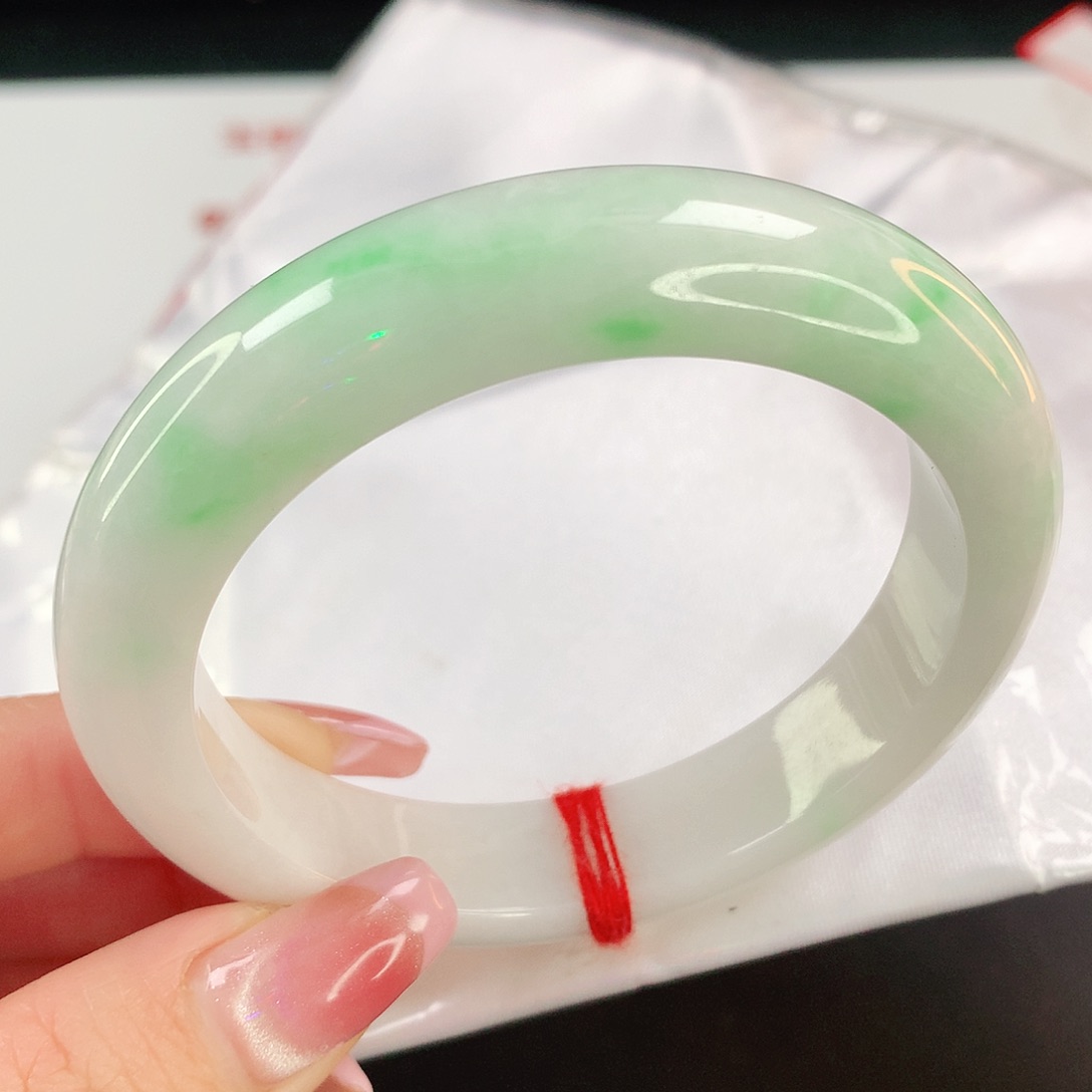 翡翠手镯未镶嵌155翡翠