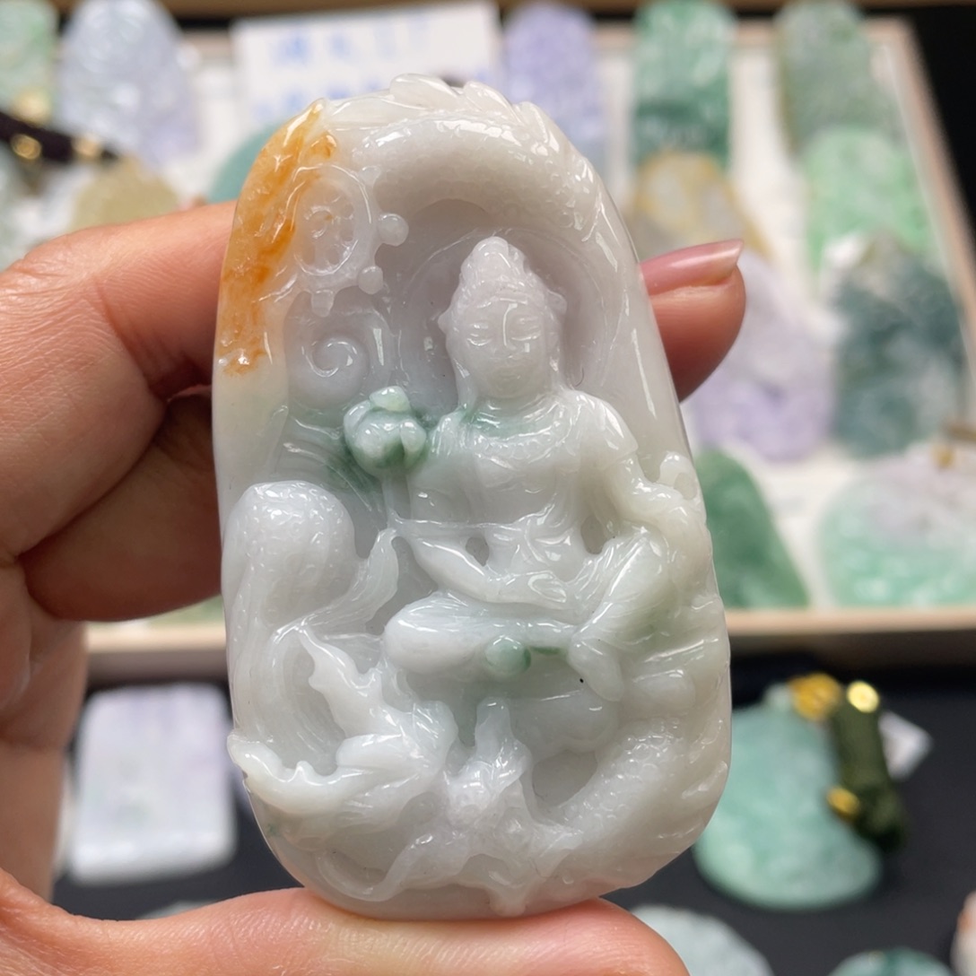 翡翠吊坠(不含链)未镶嵌