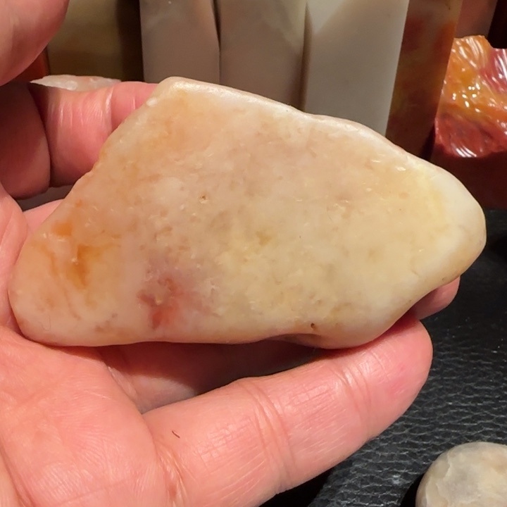 老挝石田黄原石，