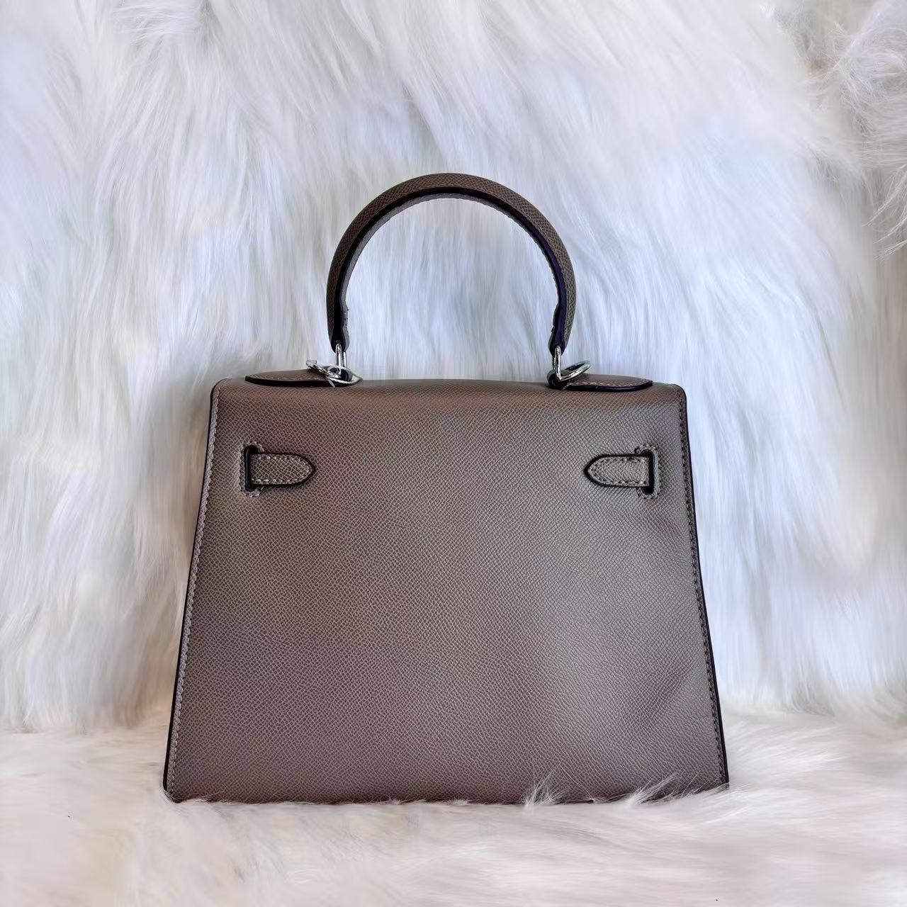 Laugh Queen手工打造真皮女士新款包 0123 掌 灰色黑色红