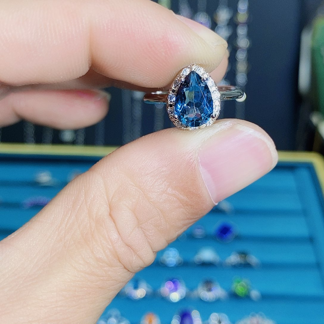 紫晶珠宝半成品银S925镶嵌